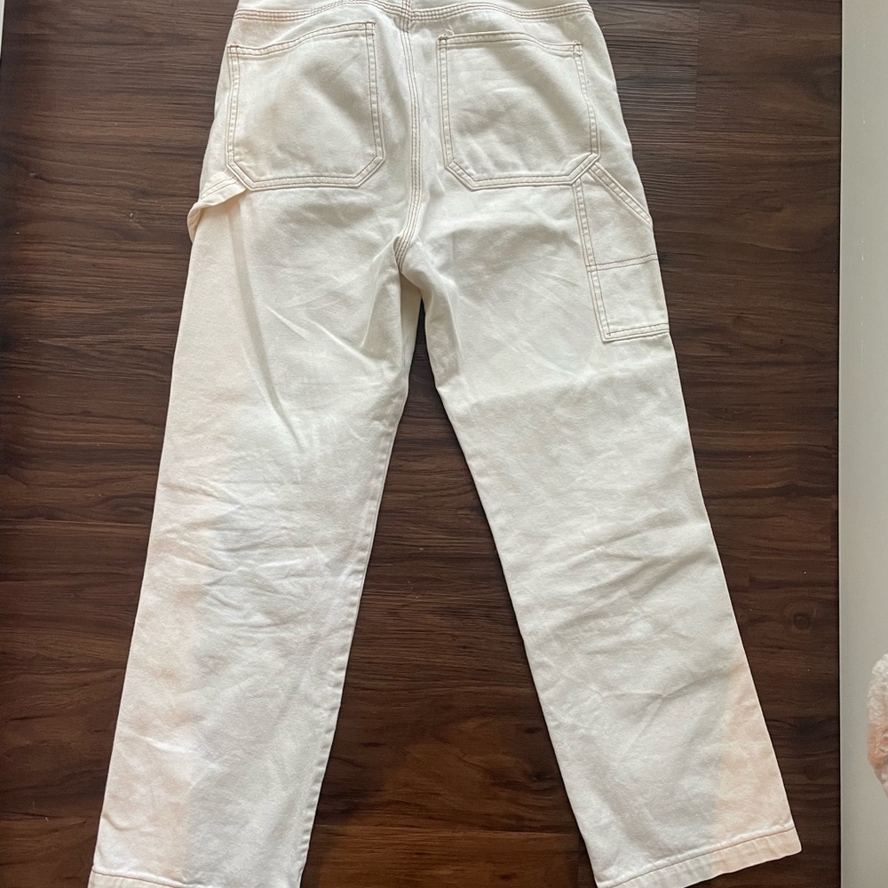 White Carpenter Pants